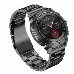 Smartwatch Garett Atom Stalowy Czarny