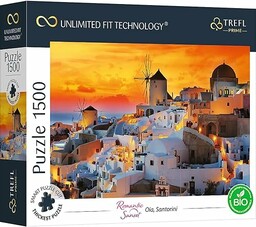 Trefl Uft Romantic Sunset Puzzle, Wielokolorowy, 1500 Elementów