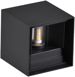 Polux Elewacyjny kinkiet Kioto 318572 LED 5W kwadratowa