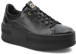 Carinii Czarne Sneakersy Modne Obuwie Damskie