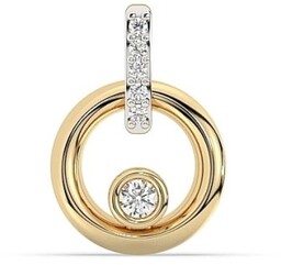 Złota Zawieszka z Diamentami pr 585 / 14