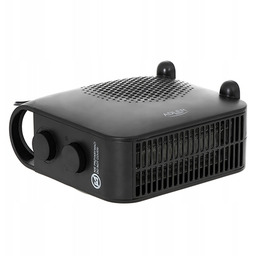 Czarny Termowentylator Adler Ad 7725 Komfortowe Ciepło