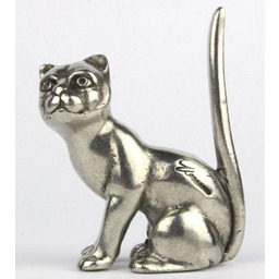 Figurka Cynowy kot kotek Veronese prezent dla niej