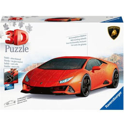 RAVENSBURGER Puzzle 3D Lamborghini Huracan Evo Arancio 11571