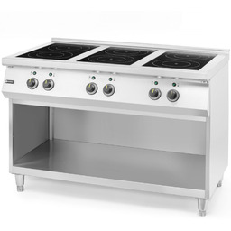 Kuchnia indukcyjna wolnostojąca 6 pól grzewczych 25500