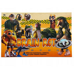 KALENDARZ ADWENTOWY DLA DZIECI BRAIN ROT FIGURKI 24