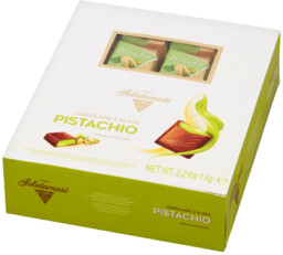 Solidarność - Pistachio czekoladki mleczne z kremem pistacjowym