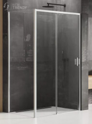 NEW TRENDY K-1227 Kabina prysznicowa PRIME 1D kwadratowa