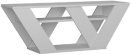 Stolik pod telewizor Pipralla White, biały