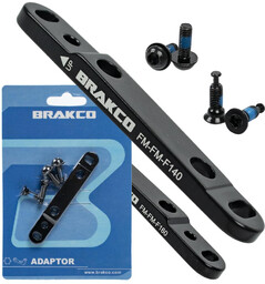 Adapter hamulca tarczowego przód, Brakco AP-17 Flat Mount