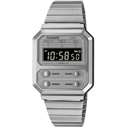 Zegarek Casio Vintage A100WE-7BEF szary