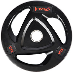 Obciążenie olimpijskie gumowane TOX15 15 kg - HMS