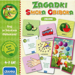 GRA ZAGADKI SMOKA OBIBOKA ZIELONE
