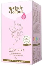 BiFix Lady Teapot Focus Mind Herbatka owocowa