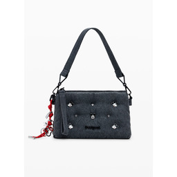 Średnia torba na ramię z dżinsu Mickey