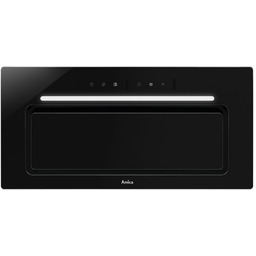 Okap kuchenny Amica Omp 6555BG Czarne szkło Led