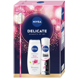 Nivea Delicate Zestaw Kosmetyków Damskich do Pielęgnacji Ciała
