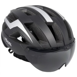 VÖGEL Kask VKA-927 Czarno-srebrny (rozmiar L/XL)