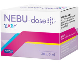 Nebu-Dose Baby, roztwór soli do inhalacji, 5 ml