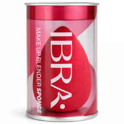 Ibra Makeup Blender Sponge, gąbka do makijażu, czerwona,