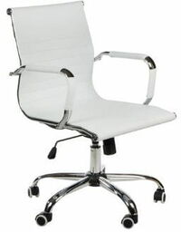 Bs fotel biurowy corpocomfort bx-5855 biały