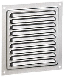 VM200AL- Kratka metalowa 200x200 z siatką aluminiowa Vents
