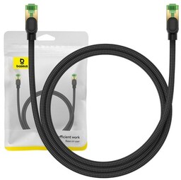 Baseus Kabel sieciowy w oplocie kat. 8 Ethernet