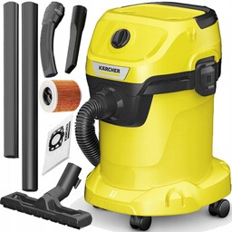 WD3 Odkurzacz przemysłowy na mokro i sucho Karcher