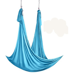 Hamak aerial yoga 5m z osprzętem 100gsm nylon