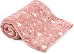 4Home Koc Soft Dreams Stars świecący czerwony, 150