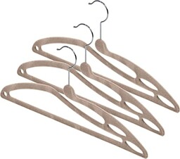 Domopak Living 903320 Zestaw 3 Hang Koszulka, Aksamit,