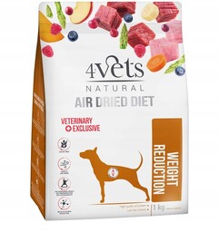 4VETS Natural Weight Reduction 1kg dla psów