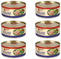 Gulasz angielski Sokołów 290g x 6 sztuk
