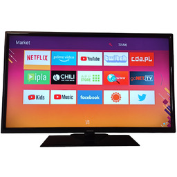 Telewizor 24'' SMART TV LED TELEFUNKEN L24H554M1CW DVB-T2/S2/C