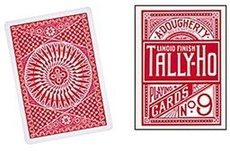 Karty Tally Ho Circle Back, Poker Czerwone