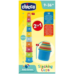 CHICCO Zabawka edukacyjna Baby Senses Kubeczkowa wieża
