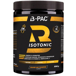 B-PAC Isotonic suplement diety w formie proszku Pomarańcza