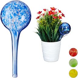 Relaxdays Kula nawadniająca, zestaw 2 sztuk, dozowane nawadnianie