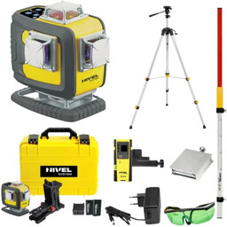 Laser krzyżowy NIVEL SYSTEM CL4D-B Niebieski Poziomica Multi-laser