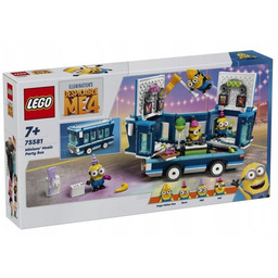 LEGO MINIONKI - IMPREZOWY AUTOBUS MINIONKÓW ZESTAW LEGO