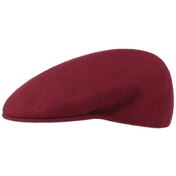 Kaszkiet 504 by Kangol, ciemnoczerwony, XXL (62-63 cm)
