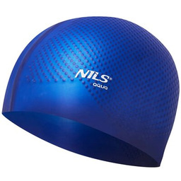 NILS AQUA Czepek Dots Ciemnoniebieski Zyskaj