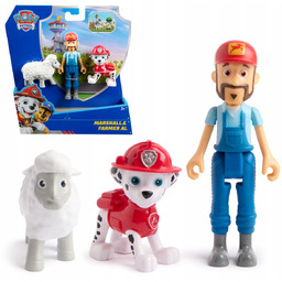 Psi Patrol Figurki Marshall i Farmer Al -