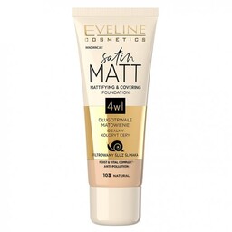 EVELINE Satin Matt Podkład matujący 4w1 nr 103