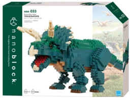 Kawada Nanoblock Deluxe - Triceratops Klocki