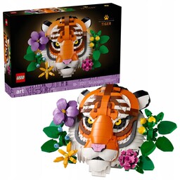 Lego Art Kolekcja Zwierząt Tygrys Zestaw Ozdoba Tiger