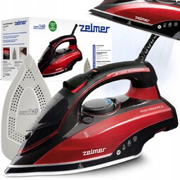 Zelmer Żelazko Parowe Parownica Ubrań Samoczyszczące Ceramiczne 3200W