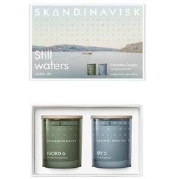SKANDINAVISK Still Waters FJORD & ØY Zestaw świec