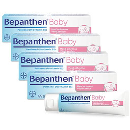 Zestaw BEPANTHEN Baby Maść ochronna, 4x100 g ->