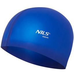 NILS AQUA Czepek BL04 Ciemnoniebieski Zyskaj
